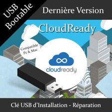 Clé USB Bootable CloudReady + Guide PDF d'utilisation