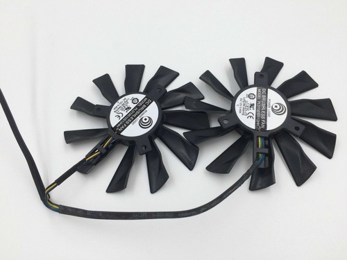 Pair fans cooler fan - cooler, msi