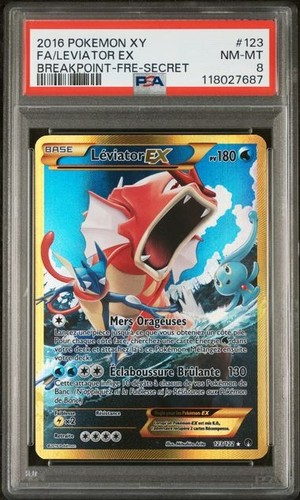 Carte pokémon léviator ex - carte,