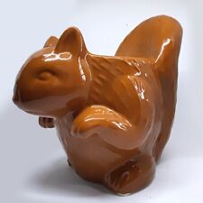 Pot ou cache pot à fleurs et plantes. Forme d'écureuil. Céramique