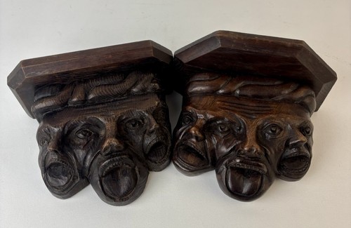 Paire console bois - de,