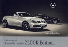 Brochure Mercedes SLK 2Look Edition R171 02/2009 Suisse italien italiano