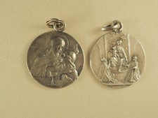 2 MEDAILLES RELIGIEUSES