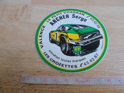 Autocollant vintage - , bp