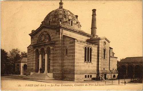 Cpa paris 20e le - paris,