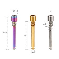 Boulons d'étrier de frein en