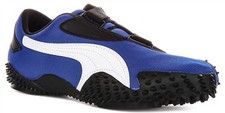 Baskets Femmes Puma Mostro Prime Sculptural Low-Pro Toile Bleu Noir UK 3 - 7