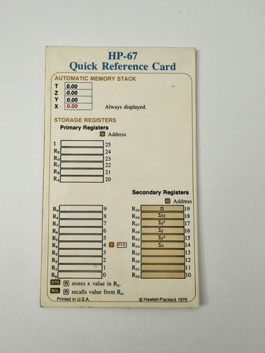 Vintage 1976 hewlett - 1976, packard