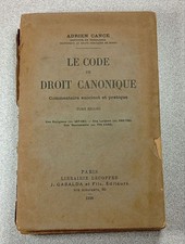 Le Code de Droit Canonique