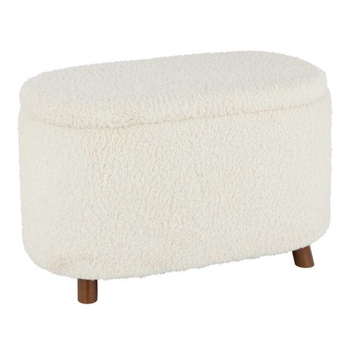 Pouf coffre de rangement - pouf,