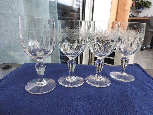 Ancien verre eau vin - ancien,
