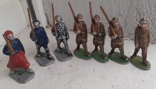 lot de 7 anciens SOLDATS  en