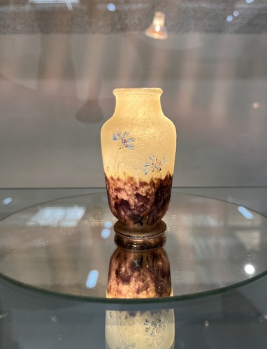 Vase daum nancy décor de - daum, à