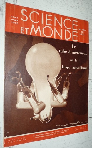 Science monde 52 1932 tube - science,