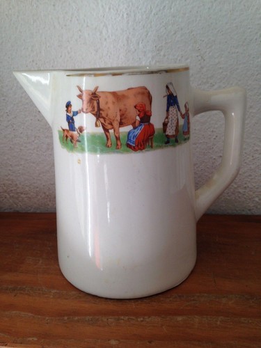 Ancien pot lait pichet type - ancien,