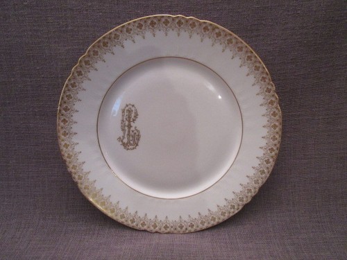 Assiette ancienne - , en