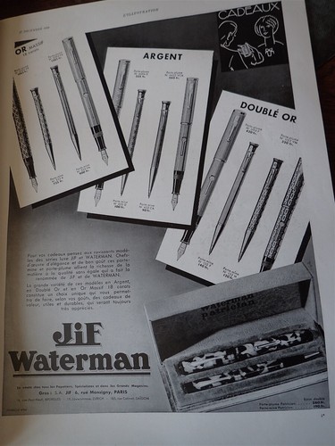 Jif waterman orfèvrerie - waterman,