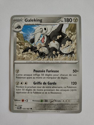 Carte pokémon galeking - pokémon,