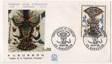 FDC ENVELOPPE 1er JOUR Aubusson Tapisserie De Lurcat 19 NOV 1966. YT 1493. TBE
