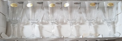 Verres pied cristal - a,