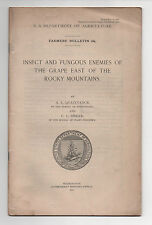 ENTOMOLOGY Grape Culture 1915