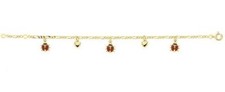 Bracelet Coeur Coccinnelle Pl