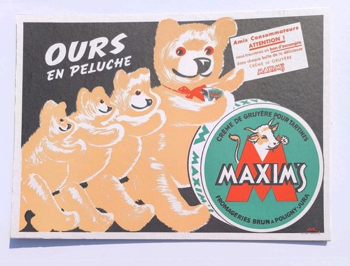 Petite affiche publicitaire - ,
