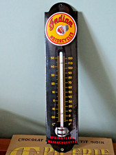 Plaque émaillée bombee