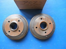 2 Tambours de freins arrière sans roulement France Tambour pour Citroën Visa 205