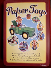 Decoupage carton, 8 jouets  à