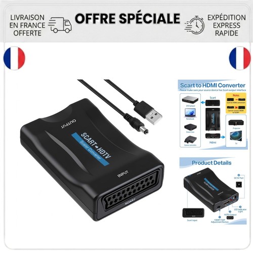 Convertisseur péritel vers - convertisseur,