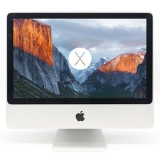 Apple IMac 20" Début 2008 1Go 120Go Ssd A1224 Tout En Un Aio El Capitan DVD-RW