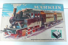 MARKLIN  HO COFFRET MARCHANDISES LOCO ÉLECTRIQUE TRANSFO REF 2943  À RÉVISER
