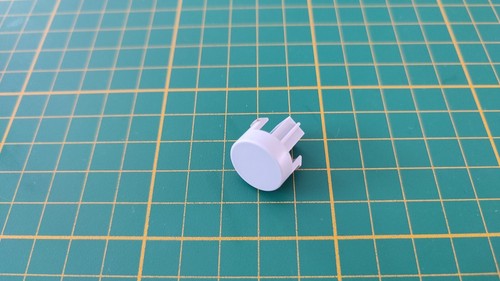 Bouton power gris - , pièce