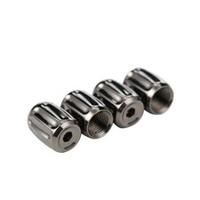 Bouchon de valve pneu antivol 0,55 pouce diam��tre int��rieur longueur titane ne
