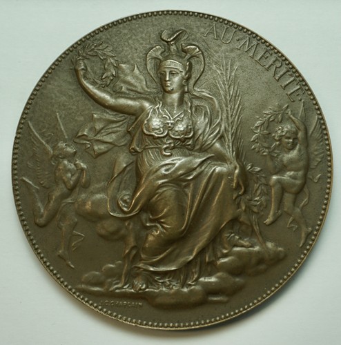 Médaille bronze art - en,