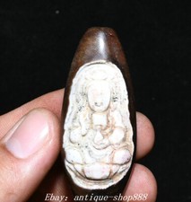 5.5CM Tibet Agate Kwan-yin