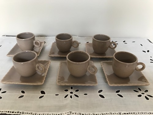 Lot six petites tasses - de,