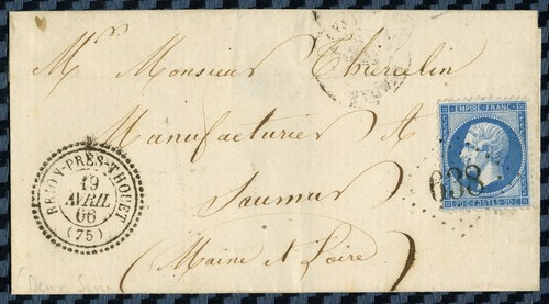 Lettre brion près - de, brion-près-thouet