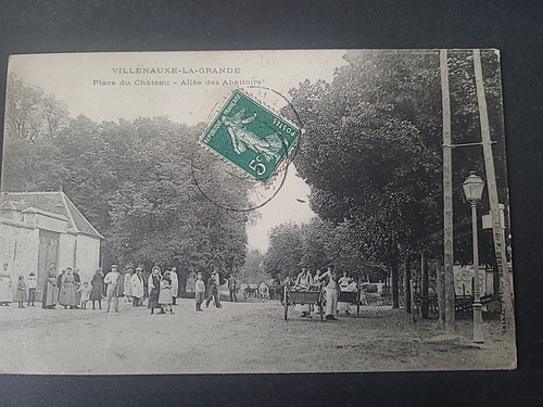 Superbe cpa villenauxe la - cpa, ,villenauxe