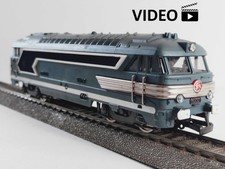 JOUEF 841 E HO Locomotive Diesel BB 67001 SNCF Vintage de 1967  Boite d'origine