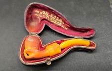 Antique Heather and Amber Pipe