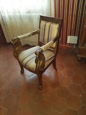 Fauteuil style Empire bois