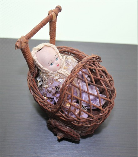 Ancienne mini poussette - ancienne, en
