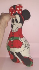 Mickey Peluche De Tissu Plush Poupée Toy Pantin Minnie Mickey Mouse Vintage