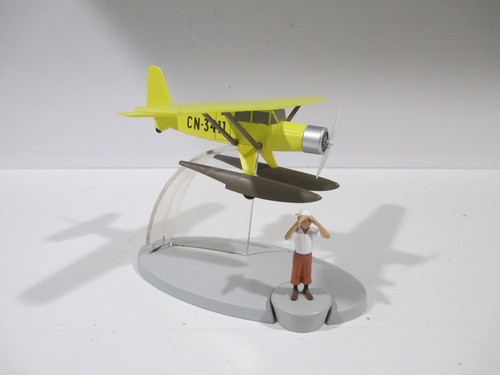 Hydravion jaune tintin crabe - hydravion,