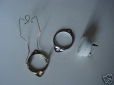 9 PIN CERAMIC PC MT TUBE SOCKET W MT & EL 84 RETAINER