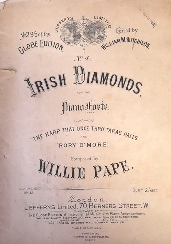 Irish diamonds piano forte - irish,
