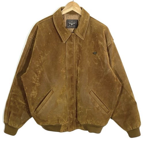 Blouson cuir touché - en, daim