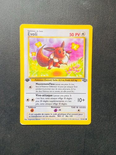 Carte pokémon evoli 64 - carte, 51/64